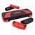 Stepper für Aerobic und Fitness 80x30 cm Rot aus Kunststoff