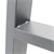 Tischbeine 2er Set A-Design 70x72 cm grau aus pulverbeschichtetem Stahl