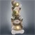 LED Schneeman Trio Deko Figur 70 cm aus Polyresin