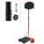 Basketbal hoepel met standaard, oranje/zwart, 248 cm, gepoedercoat staal