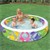 Intex Family Pool rund, Ø 229x56 cm, Transparent mit mehrfarbigen Elementen, aufblasbar