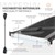 Felfújható Stand Up Paddle Board kajaküléssel 320x82x15 cm Szürke/narancs PVC