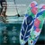 Inflatable Stand Up Paddle Board Flowers 320x82x15 cm Blue/White PVC
