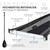 Puhallettava Stand Up Paddle Board Makani XL 380x80x15 cm Musta PVC