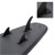 Aufblasbares Stand Up Paddle Board Makani XL 380x80x15 cm Schwarz aus PVC