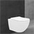 Spülrandloses Hänge WC lang 52 cm Weiß aus Keramik