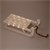 Deko Schlitten mit 25 Warmweißen LEDs 31,5x14,5x10,5 cm Weiß aus Holz