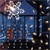 Weihnachtslichterkette LED Lichtervorhang mit 40 Warmweiße LEDs 100 cm inkl. Timer