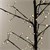 Christmas decoration LED tree with 360 warm white LEDs IP44 150 cm