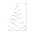Weihnachtsbaum mit 150 Warmweiße LEDs 150 cm aus Metall und Kunststoff