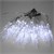 Weihnachtslichterkette LED Eiszapfen Lichterkette Kaltweiß 40 Zapfen 8 Leuchtmodi mit Timer