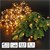 LED light chain 18 m with 240 LEDs warm white IP44