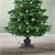 Juletræsstativ med vandskål Mørkegrønt metal til træer på op til 210 cm