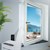 Fensterabdichtung für Mobile Klimageräte 400x39x0,05 cm Weiß aus Polyester