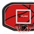 Basketball-Backboard mit Ring und Netz Ø 45cm aus Stahl und Nylon Pure2Improve