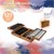 Painting set 127-piece in wooden case with paint tubes and various colored pencils for young and old