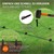 Universal 50 m begränsningskabel för robotgräsklippare + 200 pinnar