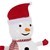 Boneco de neve LED de 68 cm de altura com chapéu, cachecol e luvas Figura de jardim Decoração de Natal com 30 LEDs brancos quentes