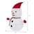 LED snowman 68cm high with hat, scarf &amp; gloves Garden figure Christmas decoration with 30 warm white LEDs