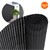 B-Ware Tapis de protection visuelle 140x400 cm Clôture de protection visuelle Protection contre le vent Protection de balcon PVC Anthracite résistant aux UV