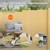 Stuoia per la privacy 120x700 cm recinzione privacy frangivento balcone schermo PVC bambù resistente ai raggi UV