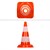 Traffic cone pylon 47 cm