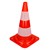 Traffic cone pylon 47 cm