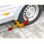 Radkralle mit Sicherheitsschloss und 2 Schlüsseln für PKW Wohnwagen Anhänger Reifenbreite 17-26 cm