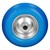Kruiwagenwiel massief rubber PU 4.80/4.00-8 blauw 390 mm