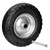 Wheelbarrow wheel PU solid rubber black 390 mm