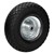 rueda de carretilla de goma sólida negra 260 x 85 mm