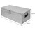 Værktøjskasse i aluminium 765x335x245 cm, der kan aflåses