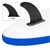 Aufblasbares Stand Up Paddle Board Classic Blau komplett Set 308x76x10cm