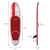 Aufblasbares Stand Up Paddle Board Classic Rot komplett Set 308x76x10cm