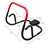 abdominal muscle trainer black/red ca. 50x71x50 cm