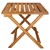 Mesa de jardín en madera de pino 46x46x46 cm