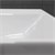 Lavabo forme angulaire 415x360x130 mm, blanc, céramique - incl. set d'évacuation avec trop-plein