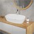 Washbasin 605x380x140 mm white ceramic incl. drain set without overflow