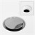 Tvättställ oval form 605x380x125 mm vit keramik - inkl. avloppssats utan överlopp