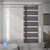 Radiateur chauffage bain sèche-serviettes Iron M Design anthracite 600 x 1600 mm