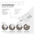 Badkamer radiator middenaansluiting 500x1400 mm wit met muuraansluitset LuxeBath