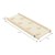 Arc à grimper pour enfants 89x52x45,5 cm naturel/blanc en bois Joyz