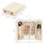 Toolbox for children from 1 year 21x30x8 cm natural wood Joyz