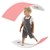 Balance Board für Kinder 83x30 cm Pink aus Lindensperrholz bis 100kg Joyz