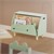 Libreria per bambini design coccodrillo verde/beige con ripiano aperto Joyz