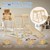 6in1 indoor klimrek set met 3x houten klimladder Joyz