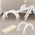 Arco di arrampicata per bambini 89x52x45,5 cm Legno naturale/bianco Joyz