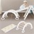 Arco di arrampicata per bambini 89x52x45,5 cm Legno naturale/bianco Joyz