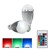 LED-lamp E27, RGB, 9W incl. afstandsbediening