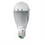 LED-lamp E27, RGB, 9W incl. afstandsbediening